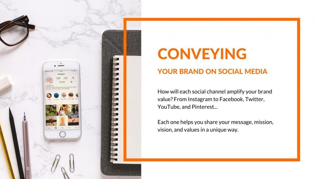 conveying your brand on social media