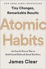 atomic habits james clear book cover