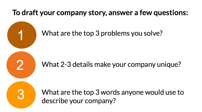 3 questions to tell your brand story