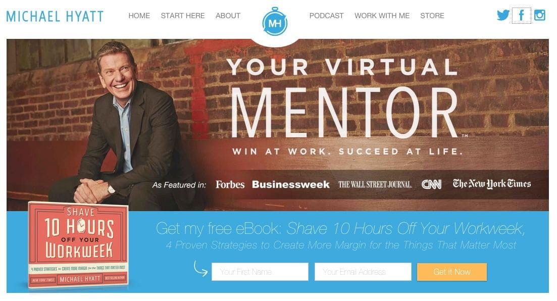 blog website header image with man in a suit sitting on a bench smiling