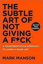 the subtle art of not giving book cover