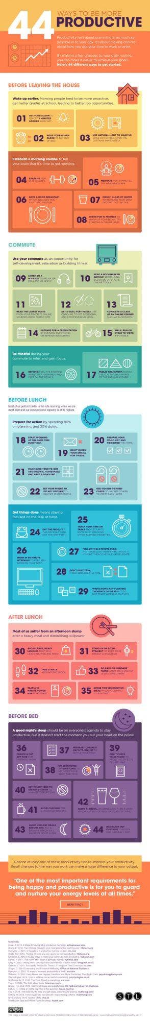 44-ways-to-be-more-productive