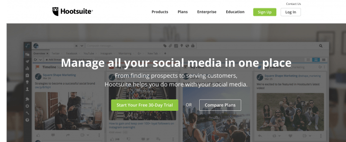 hootsuite interface