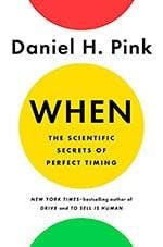 when by daniel pink book cover