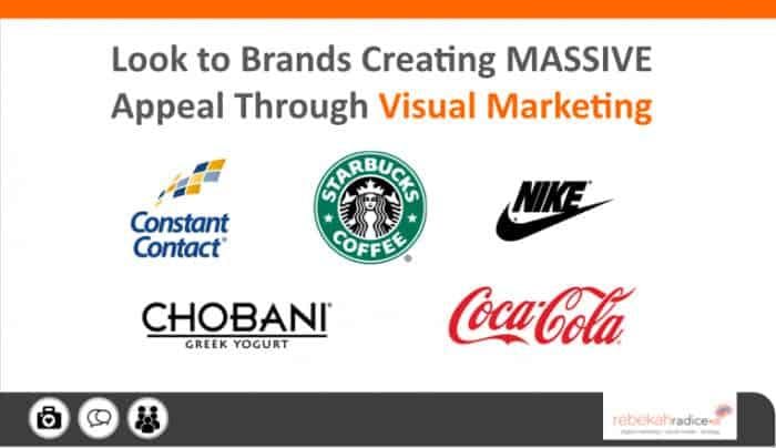 top visual marketing brands